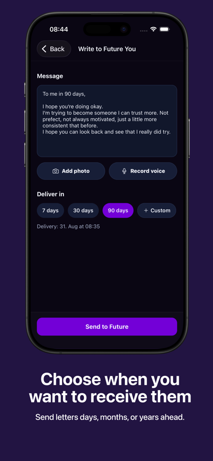 Future Yourself inspiration challenge